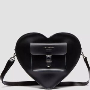 Dr. Martens Heart Shaped Crossbody Backpack Black$130